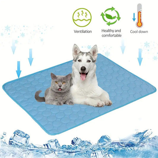 Dog Cooling Mat Summer Pet Cold Bed Extra Large For Small Big Dogs Pet Accessories Cat Durable Blanket Sofa Cat Ice Pad Blanket
